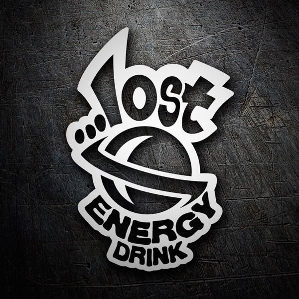 Adesivi per Auto e Moto: Lost Energy Drink 0