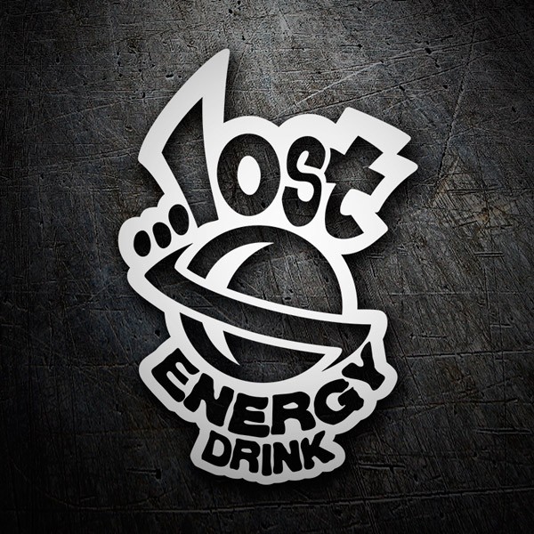 Adesivi per Auto e Moto: Lost Energy Drink