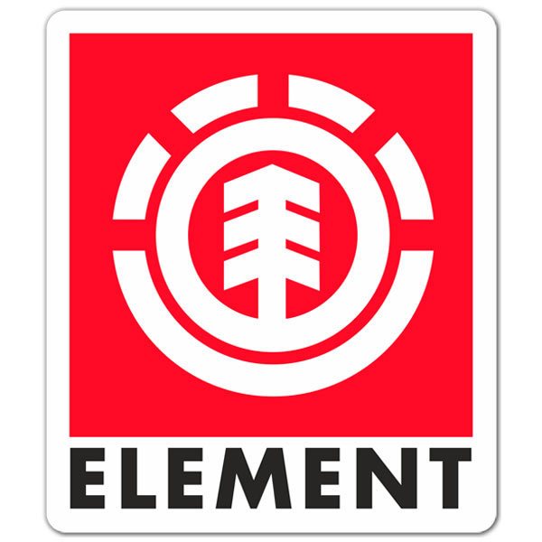 Adesivi per Auto e Moto: Element rosso