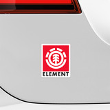 Adesivi per Auto e Moto: Element rosso 5