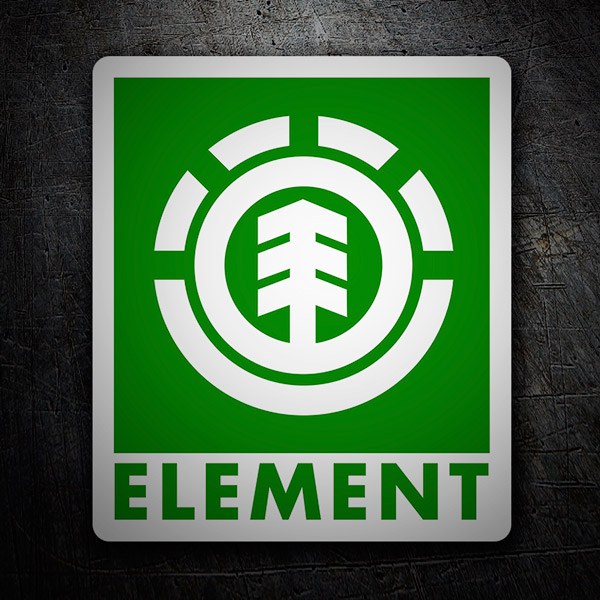 Adesivi per Auto e Moto: Element verde