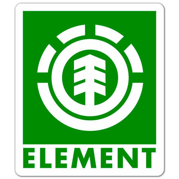 Adesivi per Auto e Moto: Element verde