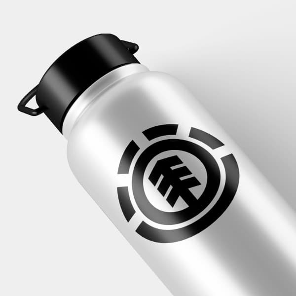 Adesivi per Auto e Moto: Logotipo Element Estilizado