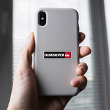 Adesivi per Auto e Moto: Quiksilver  Rosso e Nero 3