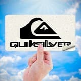 Adesivi per Auto e Moto: Logo Quiksilver con testo 4