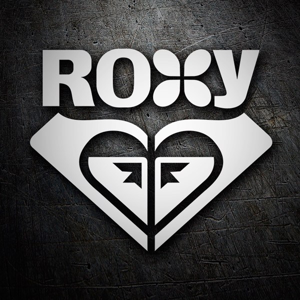 Adesivi per Auto e Moto: Roxy con logo
