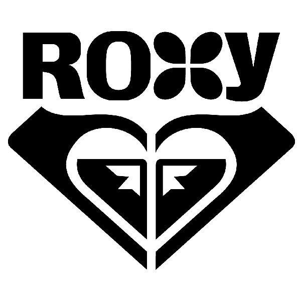 Adesivi per Auto e Moto: Roxy con logo