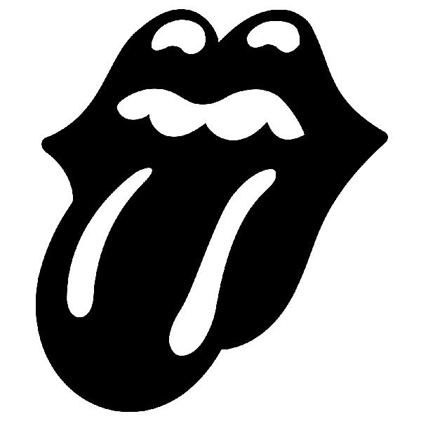 Adesivi per Auto e Moto: The Rolling Stones linguetta