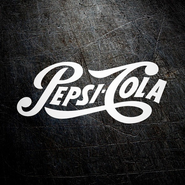 Adesivi per Auto e Moto: Pepsi Cola Logo 1940