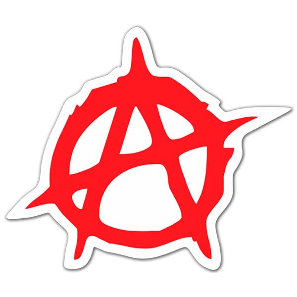 Adesivi per Auto e Moto: Anarchy