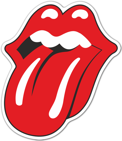 Adesivi per Auto e Moto: The Rolling Stones color 0
