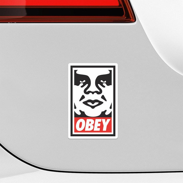 Adesivi per Auto e Moto: Obey 5