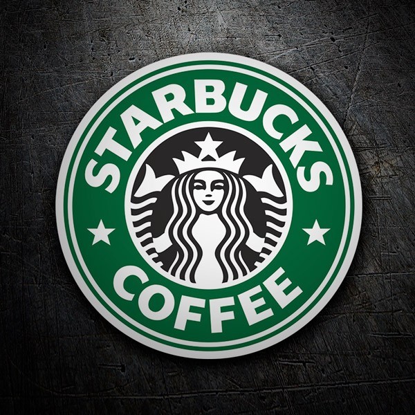 Adesivi per Auto e Moto: Starbucks Coffee