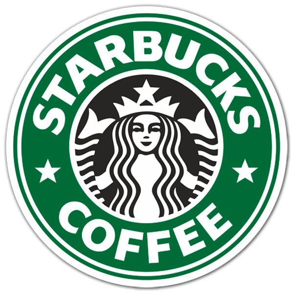 Adesivi per Auto e Moto: Starbucks Coffee