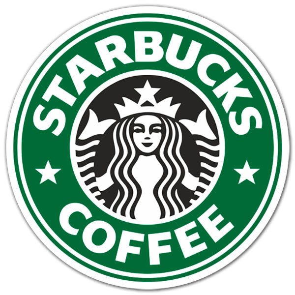 Adesivi per Auto e Moto: Starbucks Coffee