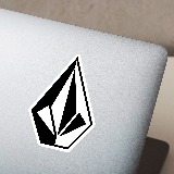 Adesivi per Auto e Moto: Volcom Logo 4