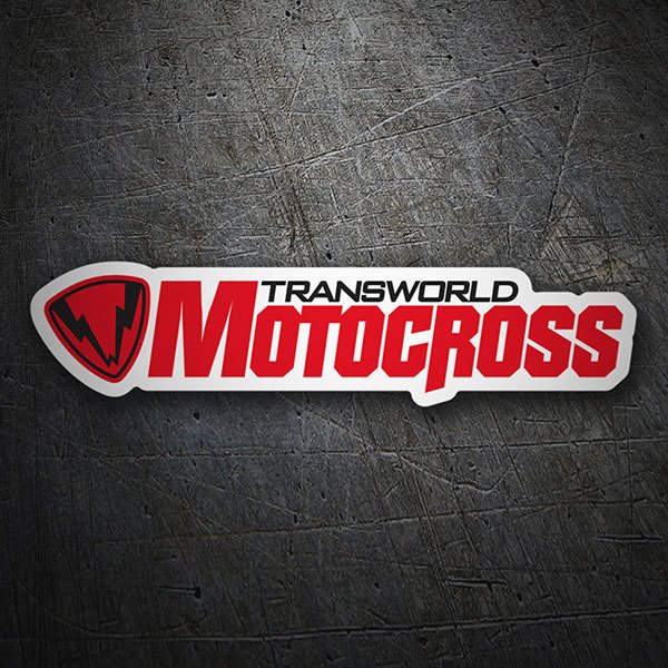 Adesivi per Auto e Moto: Transworld Motocross Logo