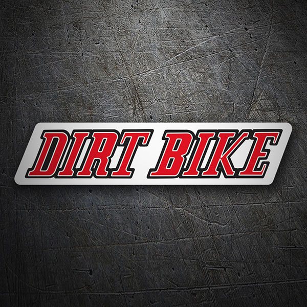 Adesivi per Auto e Moto: Dirt Bike