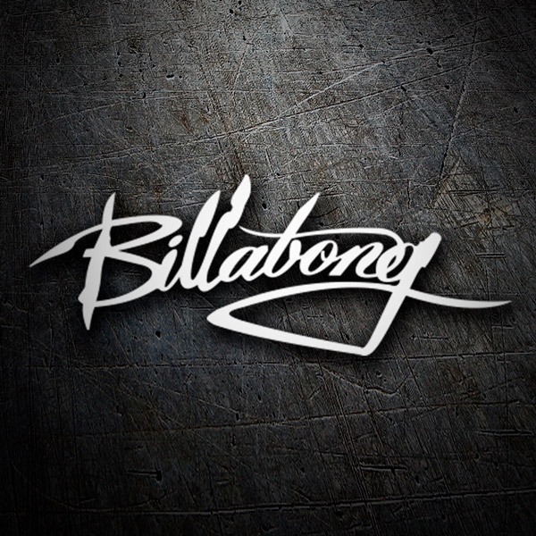 Adesivi per Auto e Moto: Billabong logo stilizzato