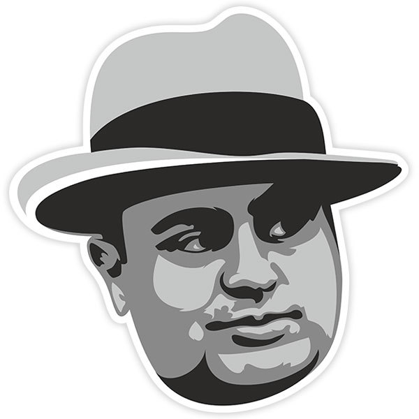 Adesivi per Auto e Moto: Al Capone