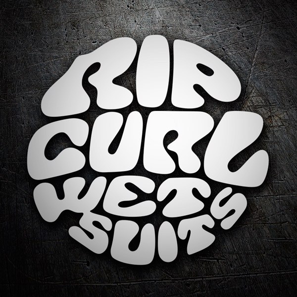 Adesivi per Auto e Moto: Rip Curl Wet Suits