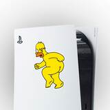 Adesivi per Auto e Moto: Homer Simpson corre nudo 5