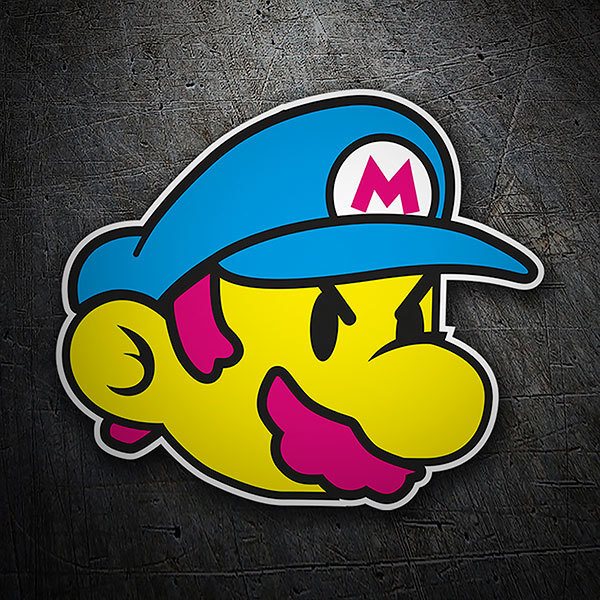 Adesivi per Auto e Moto: Mario Bros Classic