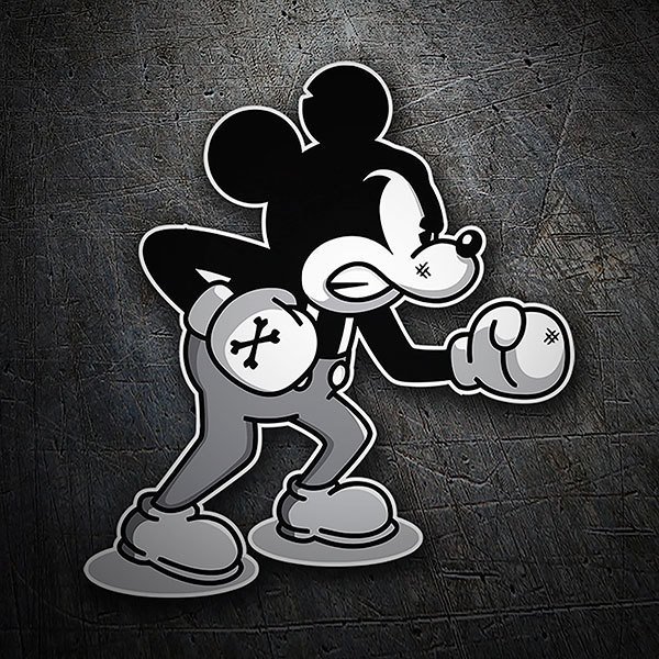 Adesivi per Auto e Moto: Mickey Mouse retrò