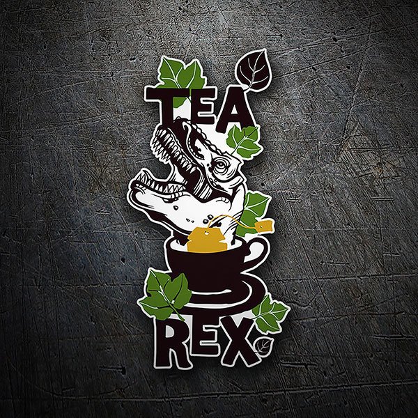 Adesivi per Auto e Moto: Tea Rex