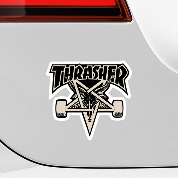 Adesivi per Auto e Moto: Thrasher Skate