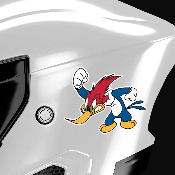 Adesivi per Auto e Moto: Woody Woodpecker