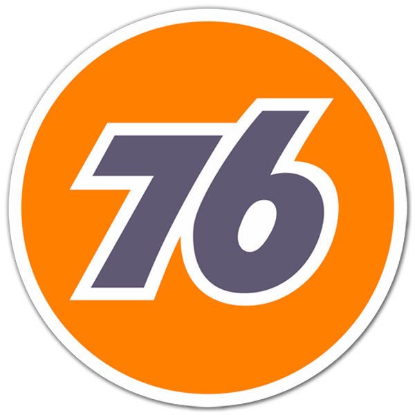 Adesivi per Auto e Moto: 76 (stazione di servizio)