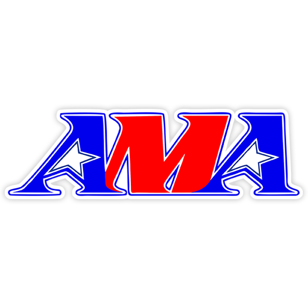 Adesivi per Auto e Moto: AMA Motor Logo