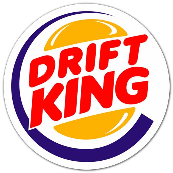 Adesivi per Auto e Moto: Drift King