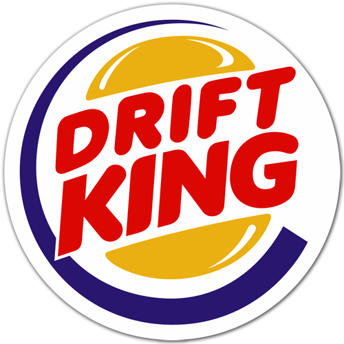 Adesivi per Auto e Moto: Drift King 0
