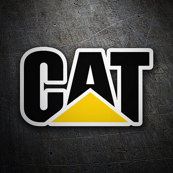 Adesivi per Auto e Moto: Caterpillar Logo 1