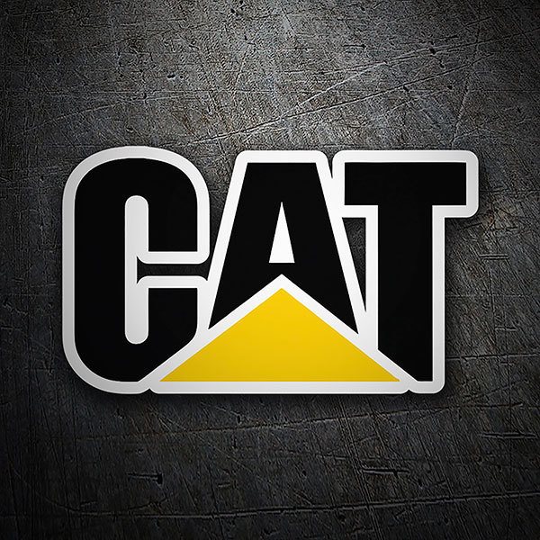 Adesivi per Auto e Moto: Caterpillar Logo