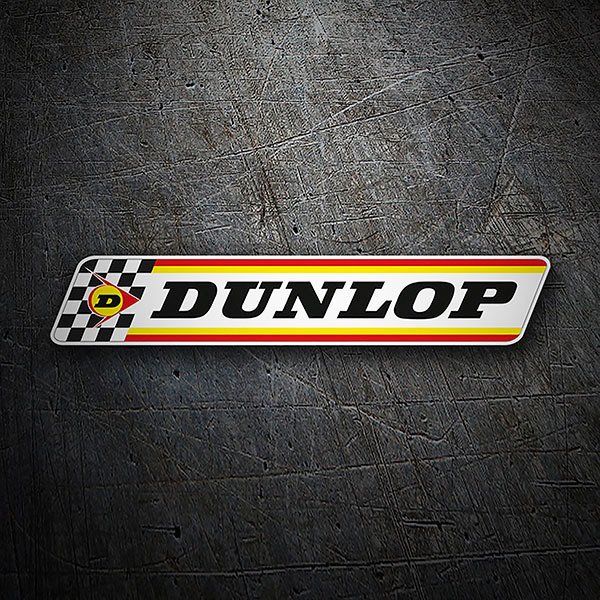 Adesivi per Auto e Moto: Dunlop 70º anniversario