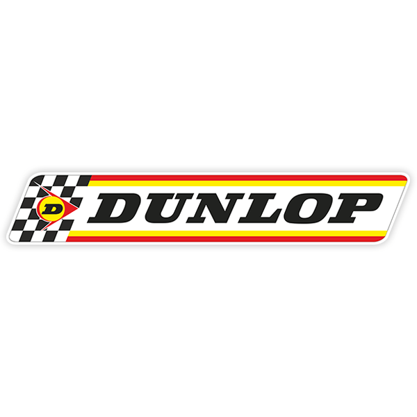 Adesivi per Auto e Moto: Dunlop 70º anniversario