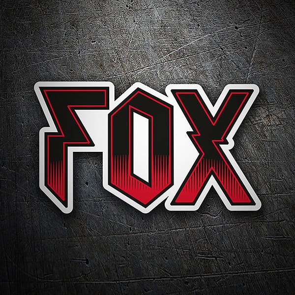 Adesivi per Auto e Moto: Fox Racing Red Devil