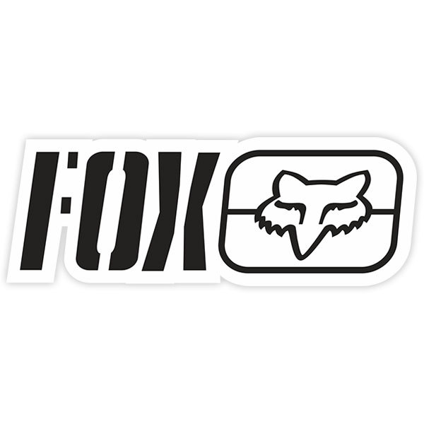 Adesivi per Auto e Moto: Fox Racing 2.0