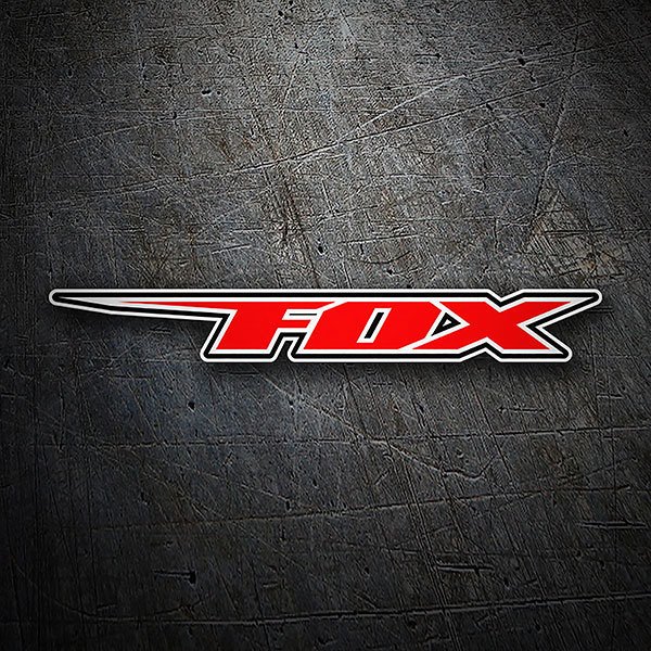 Adesivi per Auto e Moto: Logo Fox
