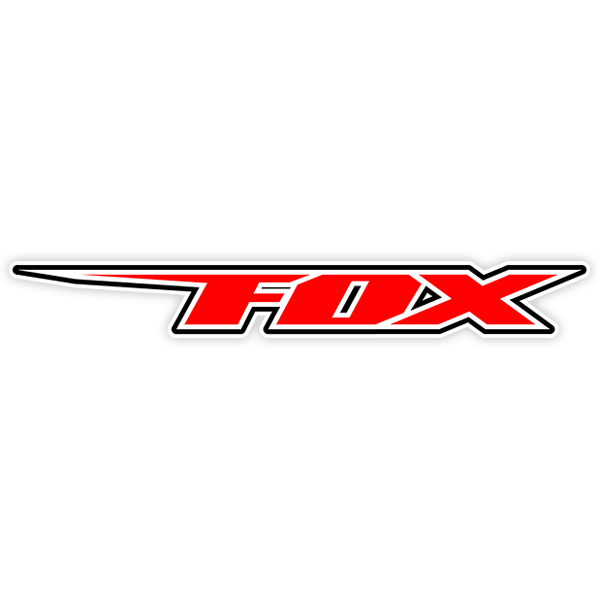 Adesivi per Auto e Moto: Logo Fox
