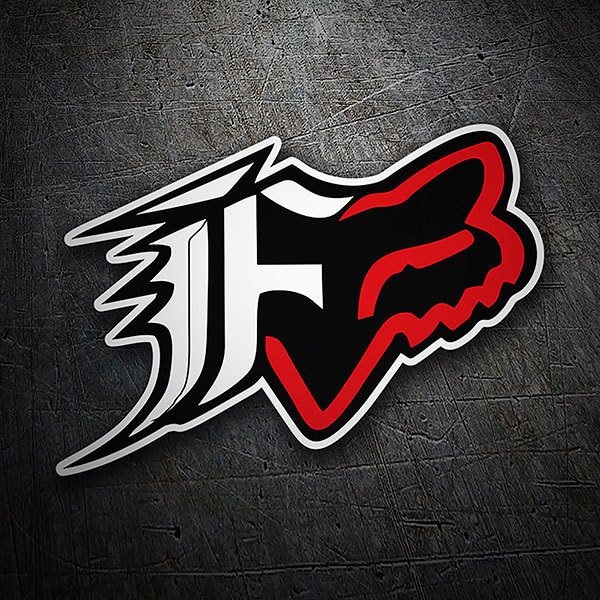 Adesivi per Auto e Moto: Simbolo Fox medievale