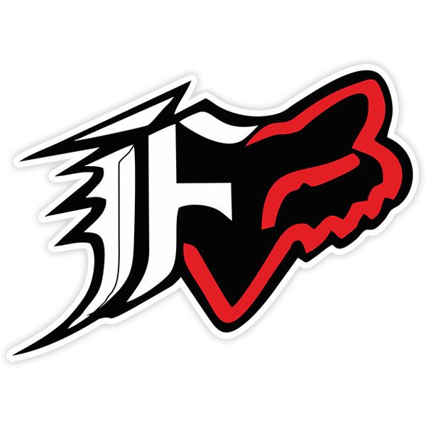 Adesivi per Auto e Moto: Simbolo Fox medievale