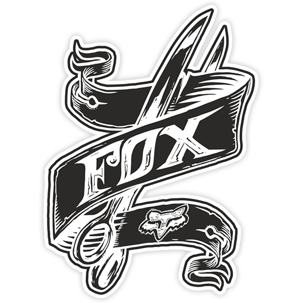 Adesivi per Auto e Moto: Tatuaggio Fox