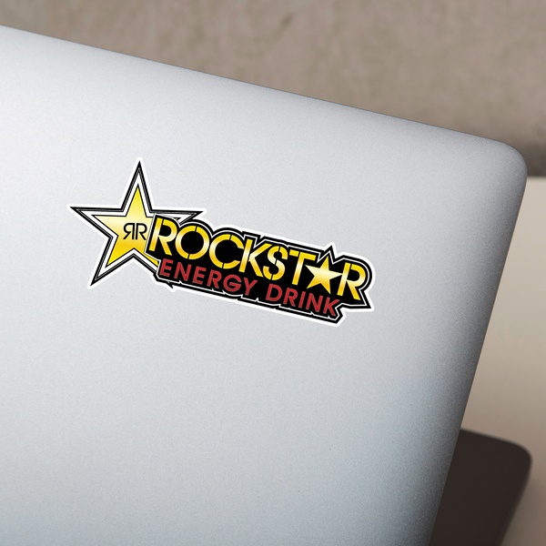 Adesivi per Auto e Moto: Classic Rockstar energy drink