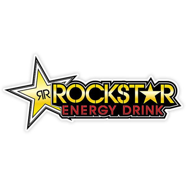 Adesivi per Auto e Moto: Classic Rockstar energy drink