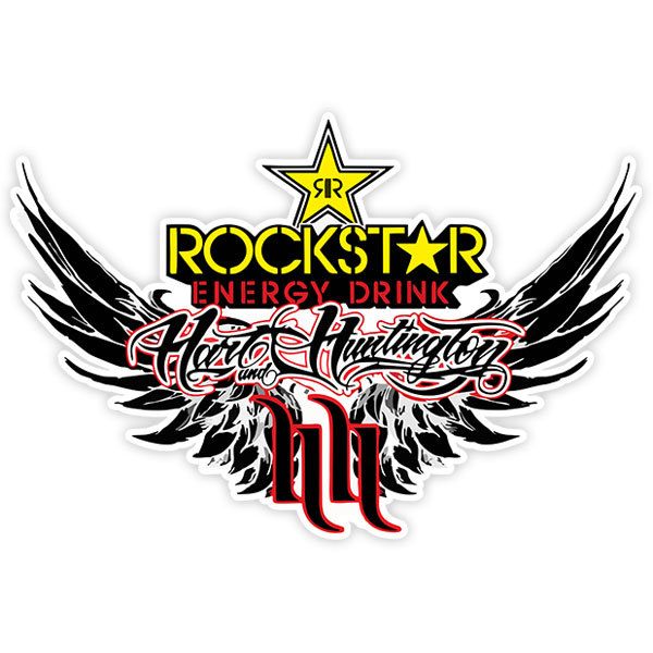 Adesivi per Auto e Moto: Rockstar hart and huntington