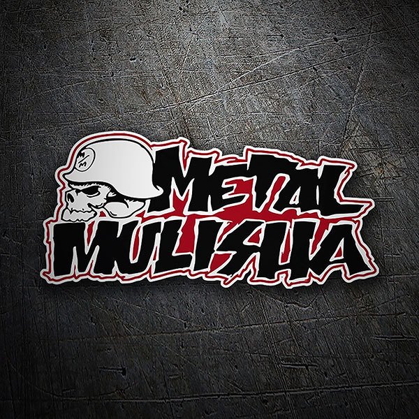 Adesivi per Auto e Moto:  Metal Mulisha